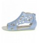 Sandals Rena (Toddler/Little Kid) - Blue Leather - CW11M0ET1Y7 $42.68