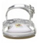Sandals Kids' Lil Julianne Flat - Silver/Metallic - CP12N70SXD1 $45.31