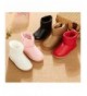 Boots Girl's and Boys Winter Snow Boots Waterproof Fur Outdoor Slip-on Boots (Toddler/Little Kids) - Black - CI18LL8CCI0 $30.55