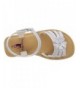 Sandals RB31419 Girls Flower Sandal (Toddler/Little Kid) - White Patent - C2126V9P4CT $29.94