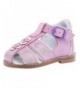 Sandals Baby Girl Pink Sandals 022056-22 Genuine Leather Orthopedic Sandals with Arch Support - CM18K3C8C0Z $81.94