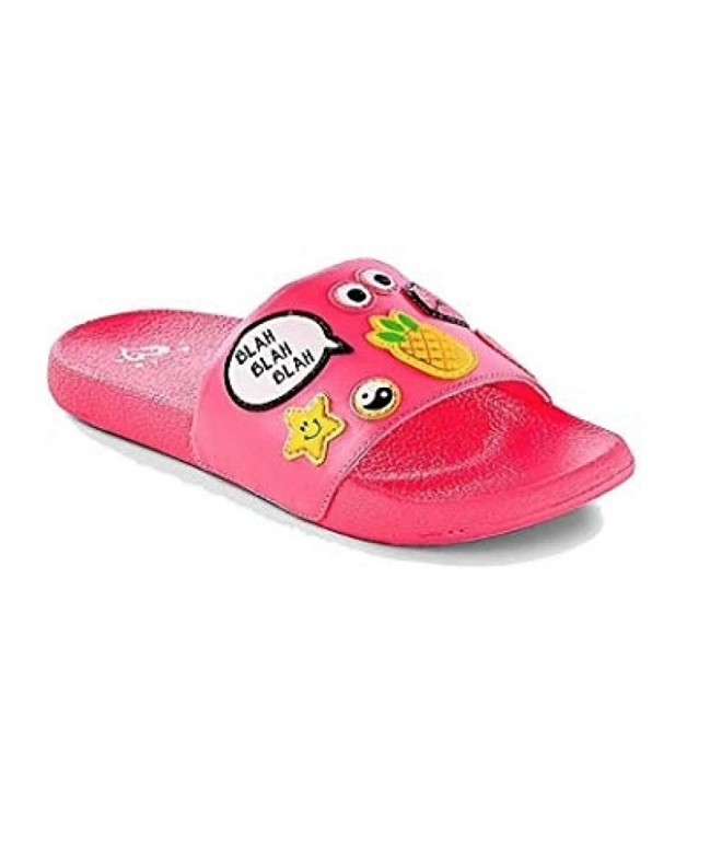 Sandals Girls Pink Patch Slide Sandals - Size 9 - CP18NH0274E $54.13