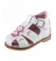 Sandals Baby Girl White Sandals 022056-21 Genuine Leather Orthopedic Sandals with Arch Support - CT18KZUA65H $79.58