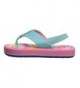Sandals Supreem Kids Sandal Flip-Flop - Aqua/Pink - CR18HIHWUT4 $44.57