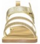 Sandals Kids Eliza Girl's Glittery Butterfly Sandal - Gold - CZ18E5CRDIS $63.02