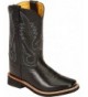 Boots Boys' Western Boot Square Toe Black 5.5 D(M) US - CF118FUIAVJ $79.44
