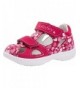 Sandals Toddler Girl Red Sandals 122098-21 Orthopedic - Leather Summer Sandals with Arch Support - CS185TIM9ZC $88.15