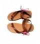 Sandals Little Girls' Brown and Pink Sandals - 12 M - CG1824ZA26G $23.95