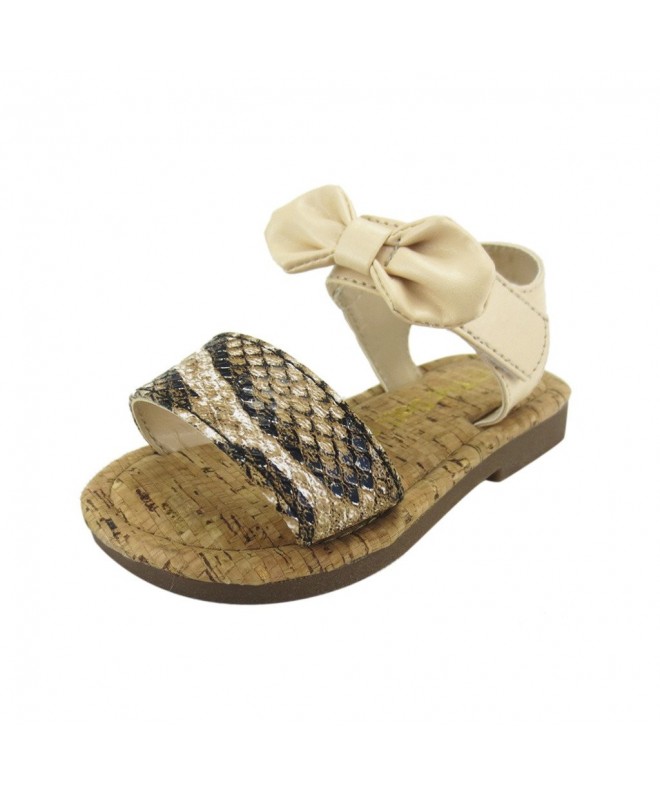 Sandals Snakeskin Ankle Sandal - FBA172004D-9 - C217YE7KE5A $23.89