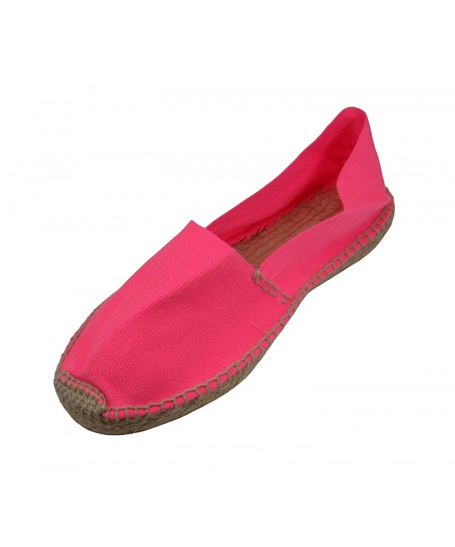 Sandals Espadrille Fluor Pink - CN12GTL1JVJ $45.00