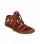 Sandals Leatherette Open Toe Minimal Slingback Gladiator Sandal (Toddler/Little Girl/Big Girl) EG52 - Tan - CS12GLZDT89 $30.42