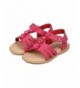 Sandals Girl Jelly Drawstring Pull On Rain Boot (Toddler) EF75 - Fuchsia - CB12HTXHEL5 $32.46
