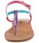 Sandals PIPPA SANDAL Buckle Ankle Strap Sandal (Little Kid/Big Kid) - Dark Purple/Turqs Patent - CY110VZ99YJ $61.24