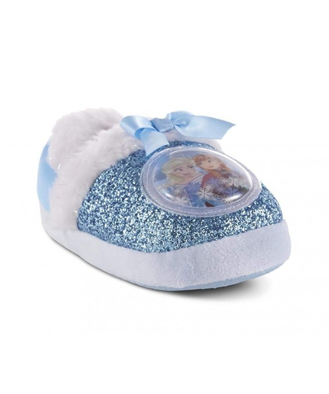 Slippers Toddler Girls' Frozen Blue House Slipper - CP18LD7W9RA $45.18