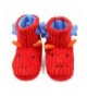 Slippers Unicorn Rainbow Slippers Colorful Booties - Red Deer - CK18N0S0ITO $27.03
