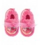 Slippers Girls Slippers Trolls Poppy Faux Fur Pink Warm Comfy Fuzzy Slipper Toddler/Little - CR18IG0EMCX $40.77
