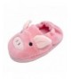 Slippers Toddler Girls Rabbit Cat Cotton Warm Winter Non-Slip House Slipper - Pink Piggy - CX18HOK5O4A $20.35