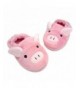 Slippers Toddler Girls Rabbit Cat Cotton Warm Winter Non-Slip House Slipper - Pink Piggy - CX18HOK5O4A $20.35
