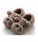 Slippers Unisex Cute Doggy Toddler Kids Shoes Slippers for Boy Girl Winter Soft Bedroom Indoor House - Khaki - CI18I9ZWHE3 $2...