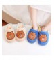 Slippers Animal Slippers Indoor Anti Skid Toddler - Grey - CM18HL8XSUI $23.07