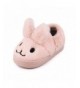 Slippers Toddler Girls Bunny Slippers Winter Warm Shoes Rabbit House Soft Slippers - Light Pink 2 - CR18KCW2LS0 $30.53