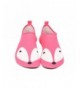 Slippers Slippers for Kids Boys Girls Barefoot Socks Walking Shoes Indoor Outdoors - Pink Fox - CV18EOAON85 $24.45