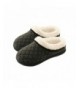 Slippers Girls Quilted Clog Slippers A Warm Fleece Lined Textured Soft and Comfort Slip On House Shoes - Grey - CL18IA843WE $...