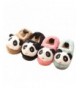 Slippers Kids/Toddlers Cute Panda Winter Warm House Slippers Booties - Black - CB12N84Y1MY $28.54