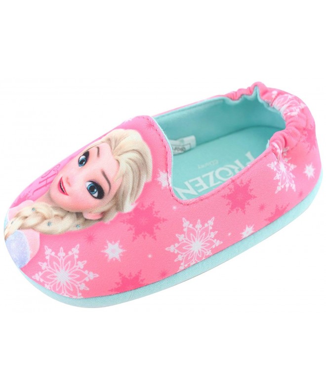 Slippers Frozen Smiling Elsa Girls Light Pink Slippers Indoor Shoes (Parallel Import/Generic Product) - CZ1886WYEET $44.73