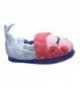 Slippers Girls Mermaid Slippers Moccasin (Toddler/Little Kid/Big Kid) - Blue/Red - C5129LLJH4Z $37.65