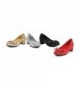 Slippers 1" Heel Sequined Slipper Shoe Children's. - Red - CE112HD5I1V $57.37