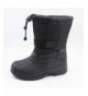 Boots Girls Snow Goer Boots - Black/Black - C511XOECQ1R $46.20