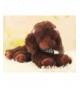 Slippers Squeezable Stuffed Poodle Dog Soft Plush Toy Pillow Pink - Brown - CC188MKXTML $42.56
