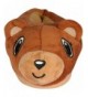 Slippers Girl's Plush Animal Critter Slippers (Little Kid/Big Kid) - Bear - CI18H90NXK0 $21.02