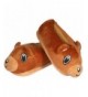 Slippers Girl's Plush Animal Critter Slippers (Little Kid/Big Kid) - Bear - CI18H90NXK0 $21.02