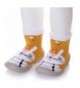 Slippers Slipper for Toddler Baby Anti-Slip Socks Soft Bottom Winter Knit Non-Slip Booties Shoes - Yellow Rabbit - CK18LUU95K...