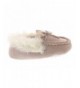 Slippers Little Girls' Lined Moccasin Slipper - Tan - C618IDILEYD $21.86