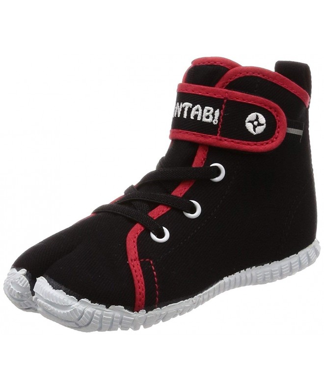 Boots Toddler/Kids Tabi Boots Ninja Shoes Jikatabi (Outdoor) NINTABI Slip-on - w.Rubber Sole - Black - C018DYT85H8 $97.89