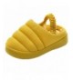 Slippers Toddler Caterpillar Slippers Bedroom Slipper - Yellow - C418KN74YWM $25.68