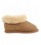 Slippers Childrens/Kids/Girls Warm 100% Full Sheepskin Slippers/Booties - CO126S7U55Z $95.34