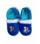 Slippers Girl's Elsa & Anna Cozy Slide Slippers - Blue - C112JOO33CB $21.03