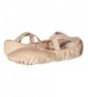 Slippers Childrens' Wendy Canvas Ballet Slipper - Peach - C3110MLEMTT $43.17