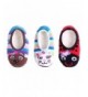 Slippers Kid/Youth Warm Microfiber Travel Animal Cozy Fuzzy Slippers Non-Slip Lined Socks/Shoes - 3 Pairs - 98 Assortment - C...