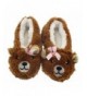 Slippers Novelty Kids Slippers for Girls Cute Animal Slippers Funny-Fuzzy Slipper Socks - Bear - CN18IGEW34K $21.89
