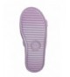 Slippers Girl's Lovely Velvet Pom-pom Open Toe Kids House Slides Slipper - Purpel - CO18723TTCU $31.09