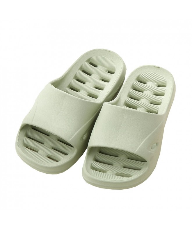 Slippers Little Kid Slippers Sandals for Boys/Girls in Bathroom-Pool-Beach-Spa - Green - CB180LDIUQK $26.92