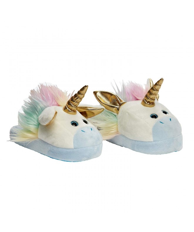 Slippers Animated Unicorn Plush Slippers - Ultra Soft and Fuzzy - Ears Flap as You Walk - by - CR1853M08UL $49.80