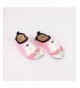 Slippers Boys Girls Cute Animal Comfort Indoor Slipper Thermal Shoes - Bear(pink) - CA18E0D3SYW $25.32