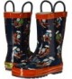 Boots Kids' Waterproof Character Rain Boots with Easy on Handles - - CB12CO5PPYV $70.26