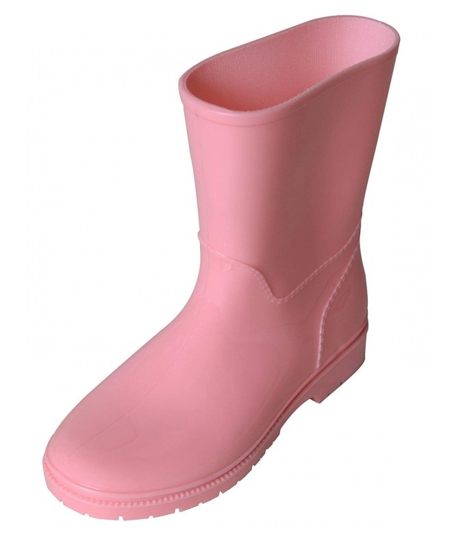 Boots Children's Rain Boots Fun & Cute Patterns - Bright & colorful!! - Pink - CE11X8ZO4NP $40.20